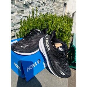 Hoka Black Mesh Athletic Shoes
